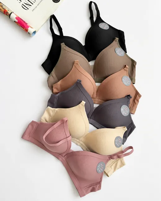 Seamless T-Shirt Bra (Multi Colours)