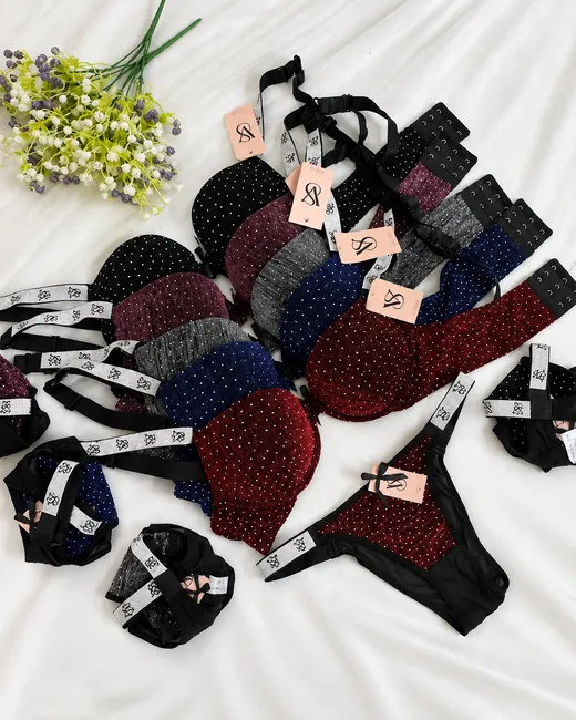 Sparkle Bra & Panty Set